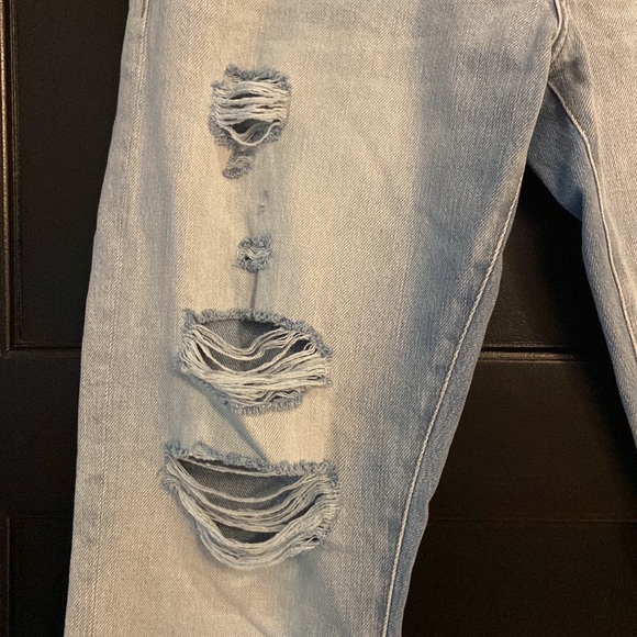 Frame Le Slouch Distressed Boyfriend Jean Sz 27 - Picture 3 of 8